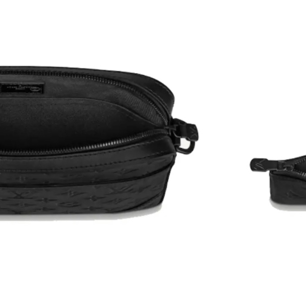 Unisex Louis Vuitton Duo Messenger All black - Picture 3 of 11
